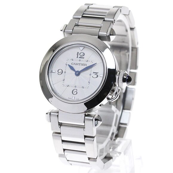 CARTIER Pasha de Cartier 30MM WSPA0021 Silver Dial Quartz Ladies Watch_829945 - Picture 2 of 6